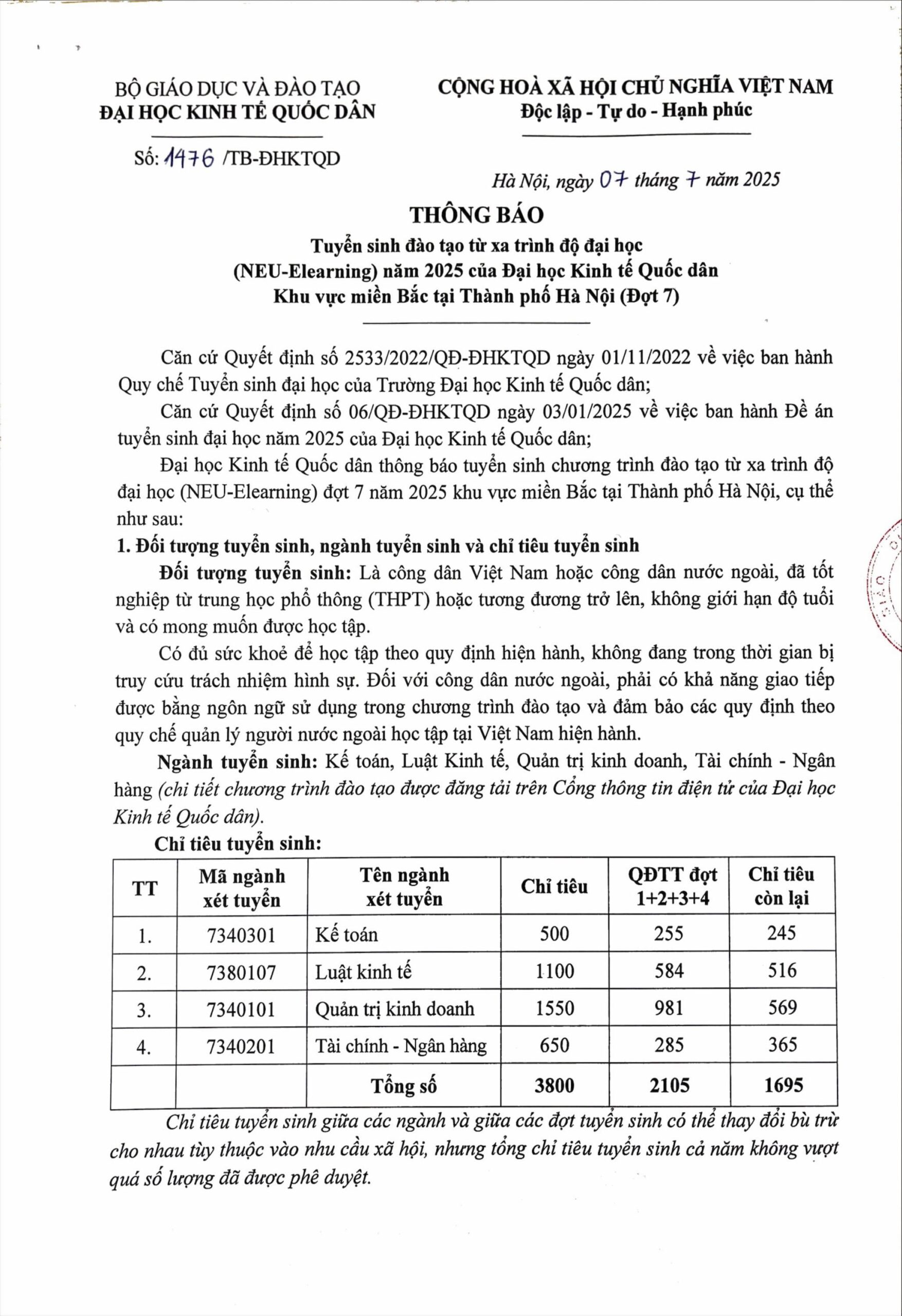 tb tuyen sinh d7.2025