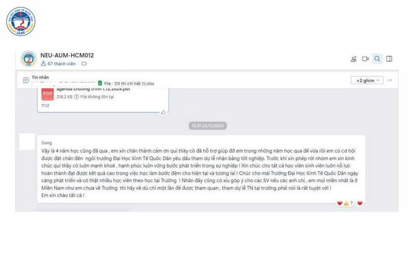 Bằng cấp đúng chuẩn, công nhận đúng, học linh hoạt, tốt nghiệp giỏi